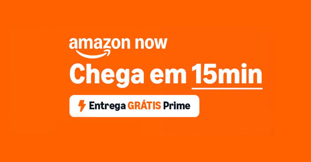 Amazon Now chega ao Brasil e promete entregar compras em 15 minutos